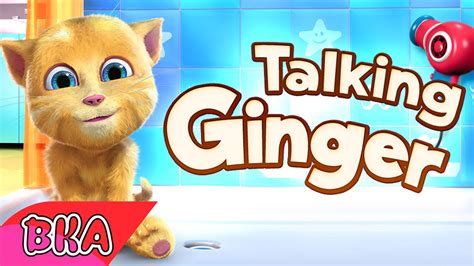 My Talking Ginger 2 Birthday Candles Gameplay for Kids - Best App for ...