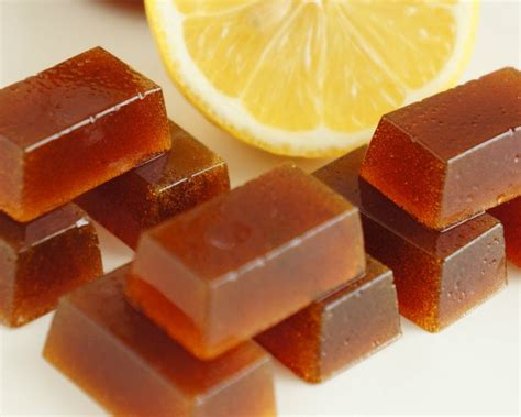 Lemon Hard Candy Hard Honey Candy Homemade Candy Lemon