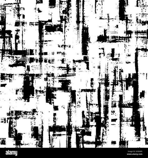 Contemporary art seamless pattern. Abstract grunge geometric shapes ...