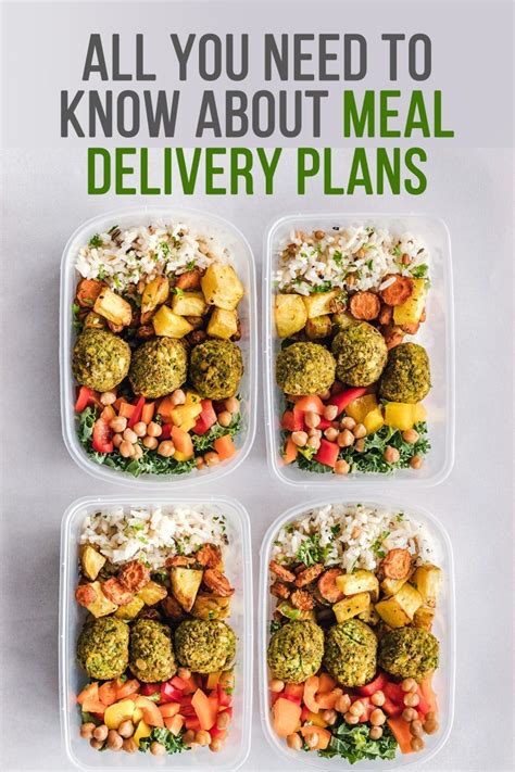 All You Need to Know About Meal Delivery Plans | Vegan meal plans, Home ...