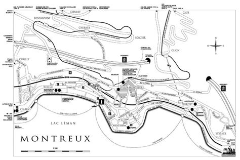 Montreux City Map - Montreux Switzerland • mappery