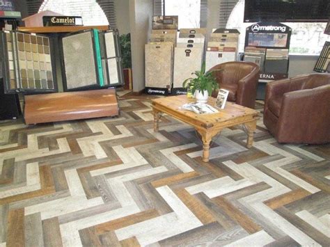 Herringbone luxury vinyl plank flooring - masname