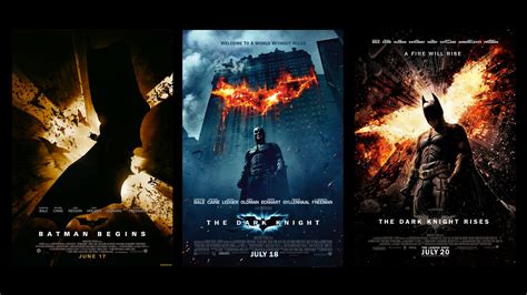 Trilogy, The Dark Knight, The Dark Knight Rises, Batman Begins, Batman ...