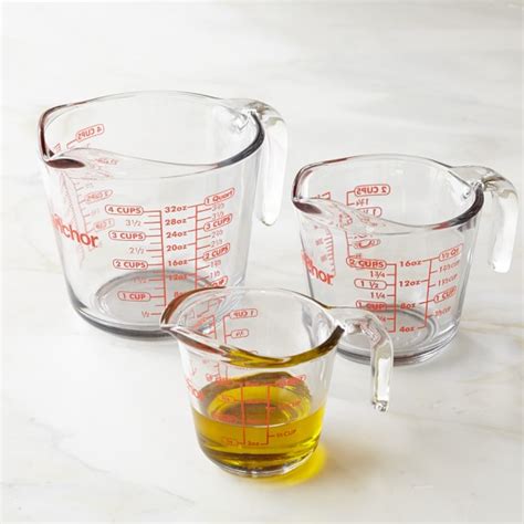 Anchor Hocking Glass Measuring Cups | Measuring cups, Glass measuring ...