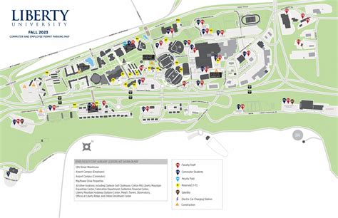 Liberty University Campus Map