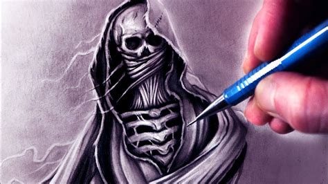 Drawing a GHOST - YouTube