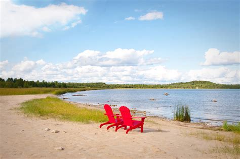 Castle Rock Lakefront Campground in the Upper Peninsula of Michigan