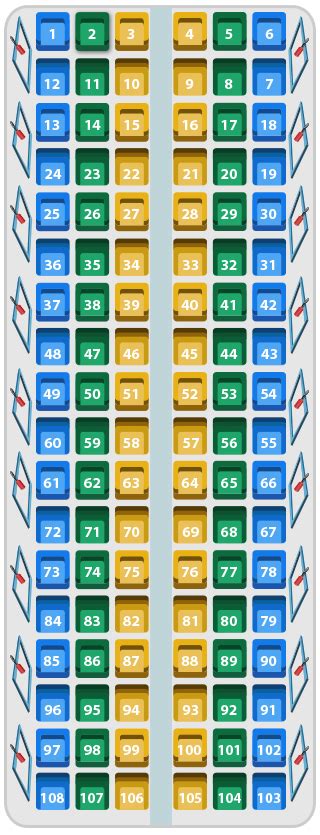 Jan Shatabdi Train Seat Map