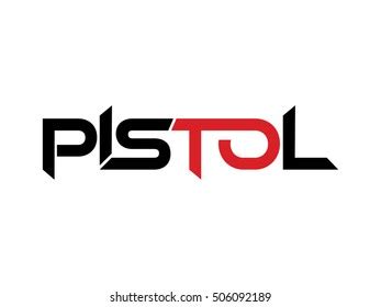 Pistol Logo Vector Stock Vector (Royalty Free) 506092189 | Shutterstock