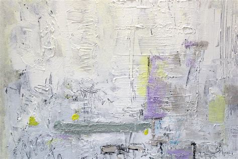 White Painting Canvas Wall Art Acrylic Modern Abstract Vertical Art ...