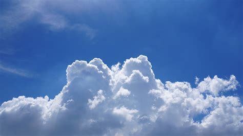 Download wallpaper 2048x1152 blue sky, clouds, dual wide 2048x1152 hd ...