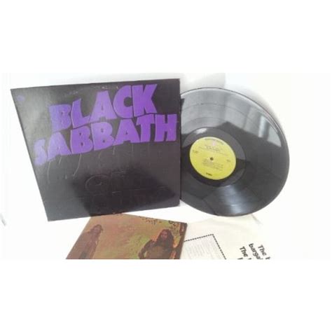 BLACK SABBATH master of reality. US with POSTER