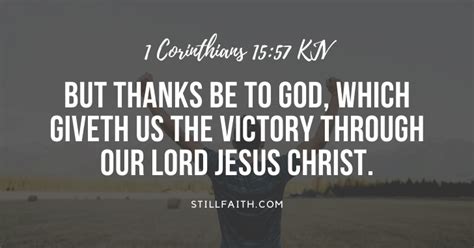 99 Bible Verses about Victory (KJV) | StillFaith