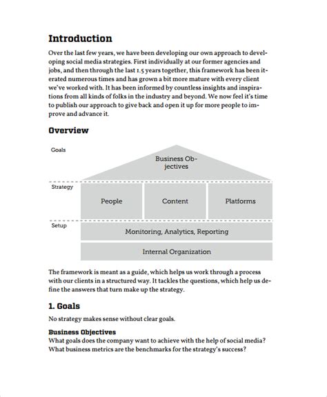 FREE 7+ Sample Business Strategy Templates in PDF