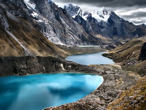 peru, Mountains, Lake, Cordillera, Huayhuash, Nature Wallpapers HD ...