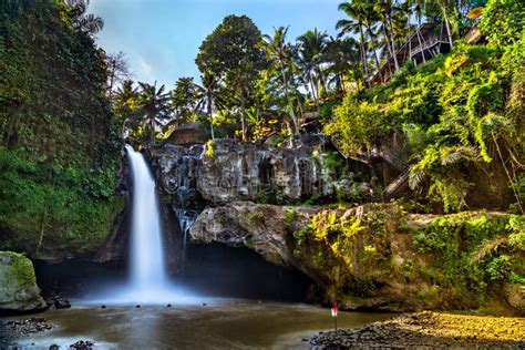 Tegenungan Waterfall Is A Popular Destination For Tourists Visiting ...