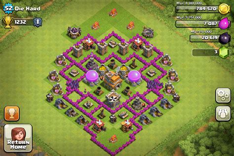 Town hall 7 trophy base - Official Website For Defiance