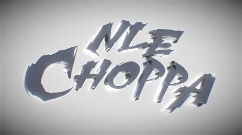 NLE Choppa Logo - Download Free 3D model by Tiko (@tikoavp) [dd4fe86 ...