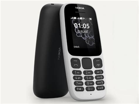 Nokia 105 (2017) price, specifications, features, comparison