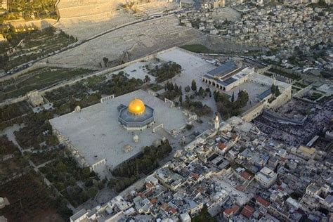 aerial temple mount | Temple mount, Temple mount israel, Temple