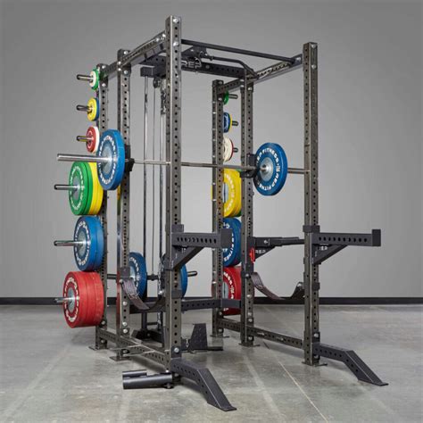 Rep PR-4000 Power Rack Review - Better than Rogue Monster Lite?| Garage ...