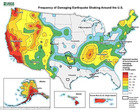 New York is overdue an earthquake from faults under city | Daily Mail ...