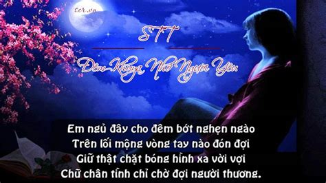 STT Đêm Khuya Nhớ Người Yêu [127+ Cap Tâm Trạng Về Đêm Ngắn]