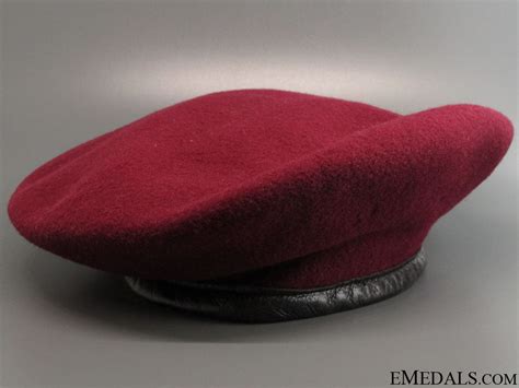 Rare Wwii British Airborne Force Beret 1945 – eMedals