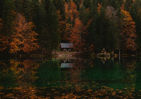 Autumn Cabin Wallpapers - Wallpaper Cave