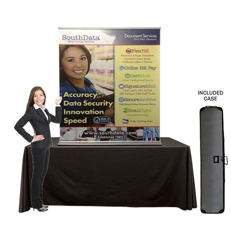 SuperScreenXL 48" Table Top Banner Stand