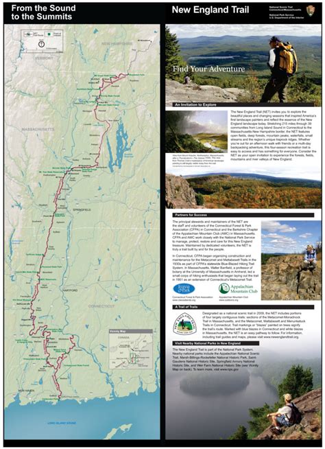 Map and Guide – New England Trail