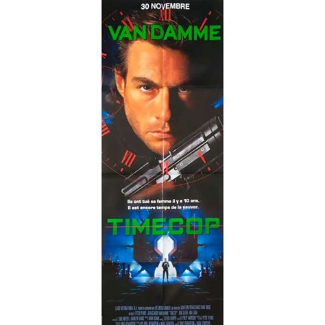 TIMECOP Movie Poster 23x63 in.