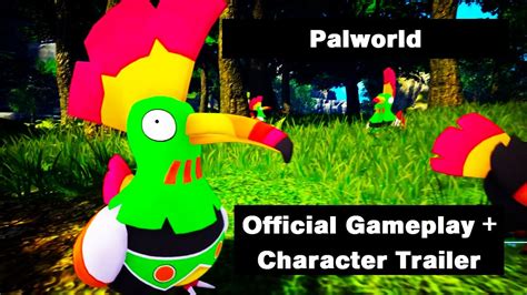 Palworld - Official Gameplay + Character Trailer - YouTube