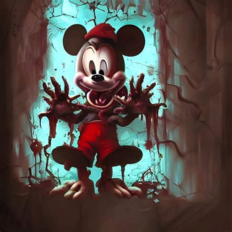 Mickey Mouse Horror Fan Art 8 by MarkDeuce on DeviantArt