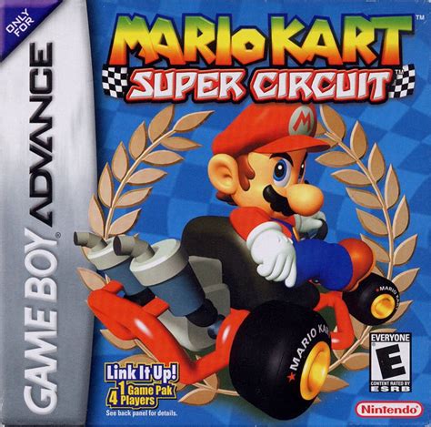 Mario Kart: Super Circuit (2001) box cover art - MobyGames