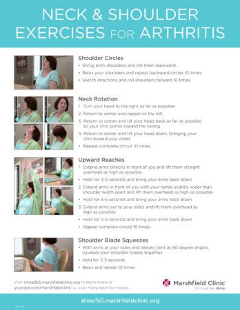 Video: Neck and shoulder exercises to relieve arthritis pain | Shine365 ...