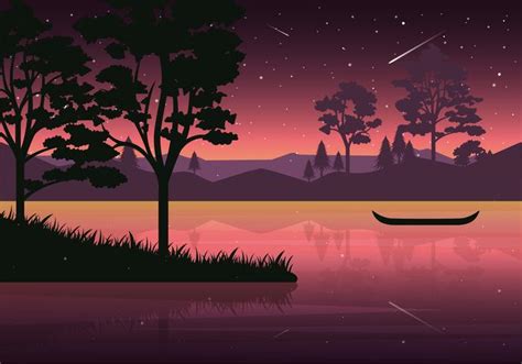 Vector Landscape Illustration 225486 Vector Art at Vecteezy