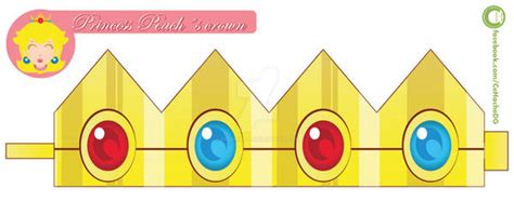 Princess Peach crown by Moomuu on DeviantArt