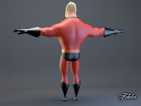 Mr Incredible 3D Model MAX OBJ 3DS FBX C4D - CGTrader.com