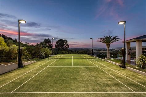 Tennis Court Lighting | Ultracourts Melbourne | Tennis Court Lights