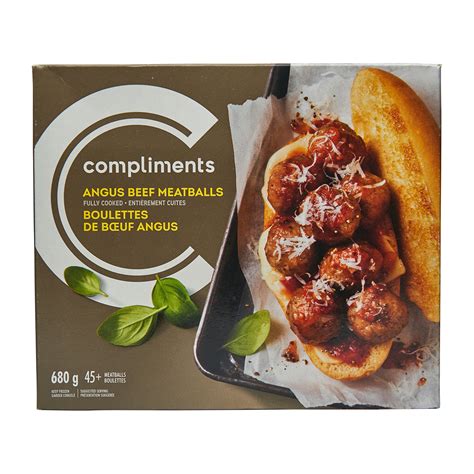 Meatballs Angus Beef 680 g | Compliments.ca