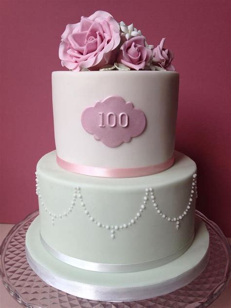 100th birthday cake - Decorated Cake by - CakesDecor