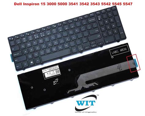 Laptop Keyboard for Dell Inspiron 15 3000, 15-3000 Series 3541 3542 ...