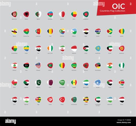 Oic flag Stock Vector Images - Alamy