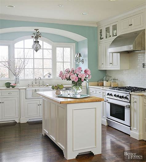 Kitchen Blue Kitchen Wall Colors Interesting On For Impressive Paint ...