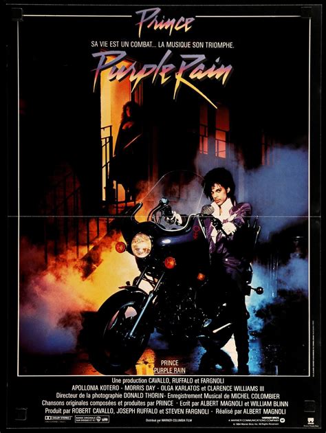 Purple Rain (1984) | Purple rain, Prince purple rain, Japanese movie poster