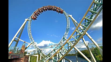 AWESOME Roller Coaster in Thorpe Park London COLOSSUS - YouTube