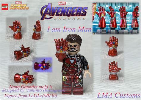 Custom Lego Avengers:Endgame “Nano Gauntlet” | SG MiniFigures