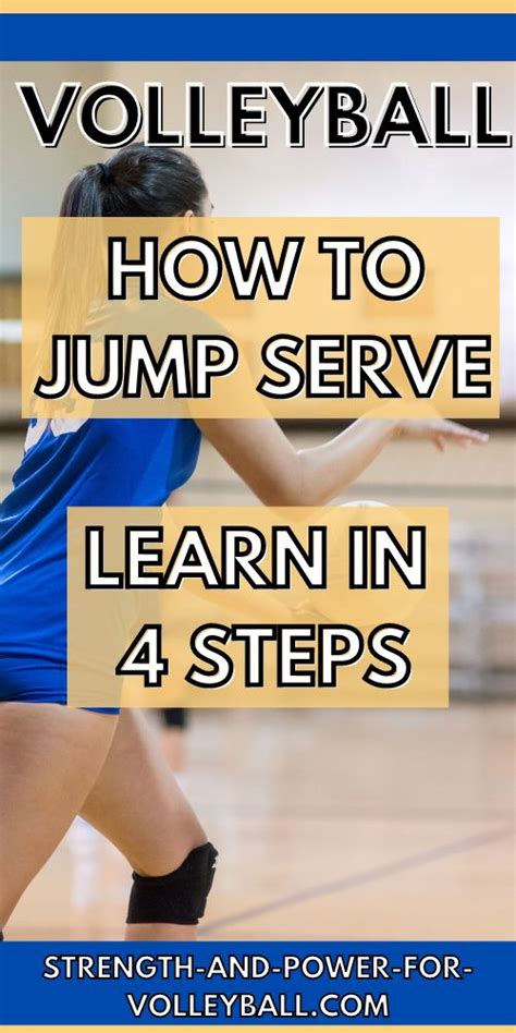 Volleyball Jump Serve Training