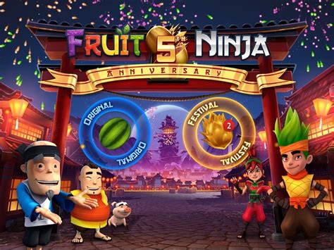 Fruit Ninja 5th Anniversary Update Out Now Halfbrick Studios